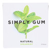 Simply Gum - Gum Spearmint - Case of 12 - 15 CT