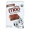 Mini Moo Organic Milk Chocolate Bar - Case of 14 - .07 OZ