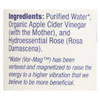 Heritage Store - Spray Rosewater & Vinegar - 1 Each - 8 FZ