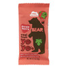 This Bear Real Fruit Strawberry Yoyos Fruit Roll  - Case of 12 - .7 OZ