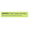 Spicely Organics Caraway Seeds Black (Nigella)  - Case of 6 - .35 OZ