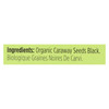 Spicely Organics Caraway Seeds Black (Nigella)  - Case of 6 - .35 OZ Spicely Organics Caraway Seeds Black (Nigella)  - Case of 6 - .35 OZ