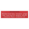 Stash Tea - Tea Black Dble Spice Chai - Case of 6 - 18 BAG