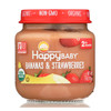 Happy Baby - Cc Banas Strawberry Stg2 - Case of 6 - 4 OZ