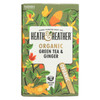 Heath & Heather - Tea Green W/ginger - Case of 6 - 20 CT