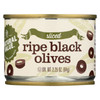 Natural Value, Ripe Sliced Black Olives - Case of 24 - 2.5 OZ