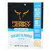 Perky Jerky - Wagyu Beef Jerky Salt Pepper - Case of 8 - 2.02 OZ