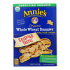 Annie's Homegrown Whole Wheat Bunnies Crackers  - Case of 12 - 7.5 OZ