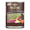 Castor & Pollux Wet Dog Food, Pristine Grain-Free Free-Range Turkey, Carrot & Apple Stew  - Case of 12 - 12.7 OZ