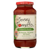 Jersey Tomato Co. Tomato Basil Sauce  - Case of 6 - 25 OZ