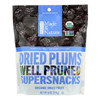 Made In Nature Plums Organic Dried Fruit  - Case of 6 - 6 OZ