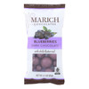 Marich Dark Chocolate Blueberries  - Case of 12 - 2.1 OZ