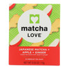 Matcha Love Japanese Matcha In Apple & Ginger Flavor  - Case of 6 - 10 BAGS Matcha Love Japanese Matcha In Apple & Ginger Flavor  - Case of 6 - 10 BAGS