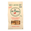 Mi Nina's White Corn Tortilla Chips With Sea Salt  - Case of 9 - 12 OZ