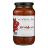 Mia's Kitchen's Authentic Pasta Sauce With Arrabiata Peppers  - Case of 6 - 25.5 OZ Mia's Kitchen's Authentic Pasta Sauce With Arrabiata Peppers  - Case of 6 - 25.5 OZ