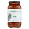 Mia's Kitchen's Authentic Pasta Sauce With Kale  - Case of 6 - 25.5 OZ