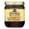 Once Again Wildflower Honey, Pure Raw  - Case of 6 - 1 LB