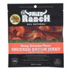 Paleo Ranch Uncured Bacon Jerky, Honey Sriracha Flavor,  - Case of 8 - 1.5 OZ
