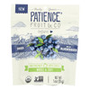 Patience Fruit & Co Organic Dried Wild Blueberries - Case of 8 - 3 OZ