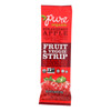 Pure Organic Strawberry Apple Fruit & Veggie Strip Fruit Snacks  - Case of 24 - .49 OZ
