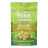 Royal Hawaiian Orchards Macadamias, Wasabi & Soy  - Case of 6 - 4 OZ