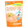 Seasnax Chomperz Onion Crunchy Seaweed Chips  - Case of 8 - 1 OZ