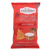 The Real Coconut Beach Barbecue Coconut Flour Tortilla Chips - Case of 12 - 5.5 OZ