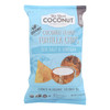 The Real Coconut Sea Salt & Vinegar Coconut Flour Tortilla Chips  - Case of 12 - 5.5 OZ