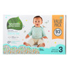 Seventh Generation Free & Clear Sensitive Skin Diapers Value Pack - 1 Each - 93 CT