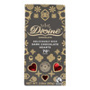 Divine - Chocolate Hearts 70% Dark Frtrd - Case of 12-2.8 OZ