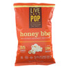 Live Love Pop Honey BBQ Delicious Gourmet Popcorn - Case of 12 - 4.4 OZ