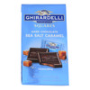 Ghirardelli Dark Chocolate Sea Salt Caramel Squares  - Case of 6 - 5.32 OZ Ghirardelli Dark Chocolate Sea Salt Caramel Squares  - Case of 6 - 5.32 OZ
