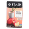 Stash Tea - Tea Oolong White Peach - Case of 6 - 18 BAG