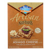Blue Diamond Artisans Nut-Thins, Asiago Cheese With Sunflower & Poppy Seeds  - 1 Each - 4.25 OZ Blue Diamond Artisans Nut-Thins, Asiago Cheese With Sunflower & Poppy Seeds  - 1 Each - 4.25 OZ