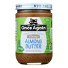 Once Again - Almond Butter Organic Smth Ns - Case of 6-16 OZ