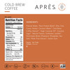 Apres - Drink Plnt Prot Cldbrw Cof - Case of 12-11 FZ