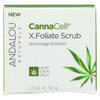 Andalou Naturals CannaCell X.Foliate Scrub - 1.7 oz.