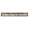 Spicely Organics - Organic Dill Seed - Case of 3 - 1.1 oz.