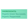 Equal Exchange - Tea Organic Green W/mint - Case of 6-20 BAG