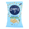 Simply 7 - Chips Quinoa Sour Cream & Onion - Case of 8-3.5 OZ Simply 7 - Chips Quinoa Sour Cream & Onion - Case of 8-3.5 OZ