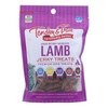 Tender & True - Dog Treats Lamb Jerky - Case of 10 - 4.00 OZ