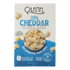 Quinn Snacks White Cheddar & Sea Salt Microwave Popcorn  - Case of 6 - 7 OZ Quinn Snacks White Cheddar & Sea Salt Microwave Popcorn  - Case of 6 - 7 OZ