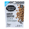 Saffron Road - Chickpea Crunchy Sea Salt and Pepper - Case of 6-6 OZ Saffron Road - Chickpea Crunchy Sea Salt and Pepper - Case of 6-6 OZ