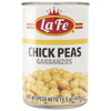 La Fe - Beans Chick Peas - Case of 24-15 OZ