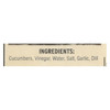 Mcclure's Pickles - Pickles Whole Garlic Dill - Case of 6 - 32 OZ Mcclure's Pickles - Pickles Whole Garlic Dill - Case of 6 - 32 OZ