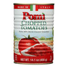 Pomi Tomatoes - Tomatoes Chopped - Case of 12 - 14.1 OZ