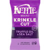 Kettle Brand - Krinkle Chip Truffle Sea Salt - Case of 12-7.5 OZ