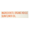 La Tourangelle - Sunflower Oil Organic Regenerative - Case of 6-16.9 FZ