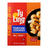 Ty Ling Asian Specialties Individually Wrapped Fortune Cookies  - Case of 12 - 3.5 OZ