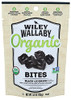 Wiley Wallaby - Bites Black Licorice - Case of 8-5.5 OZ